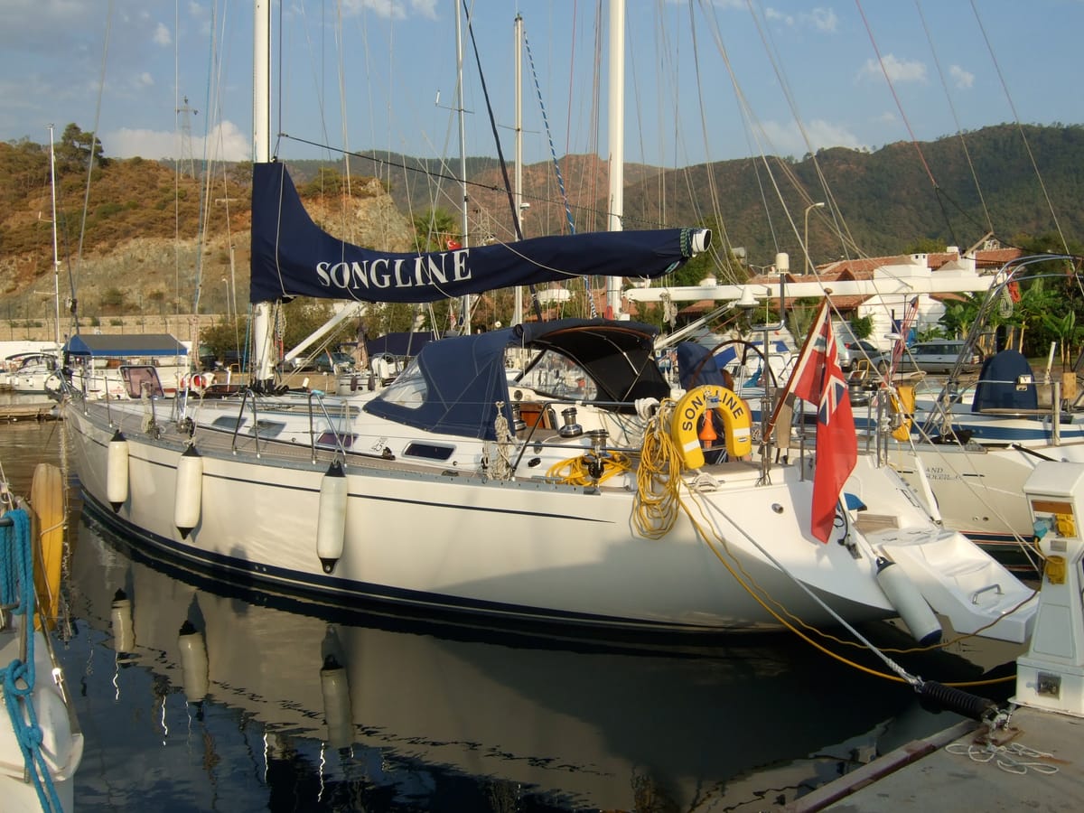 Songline moored